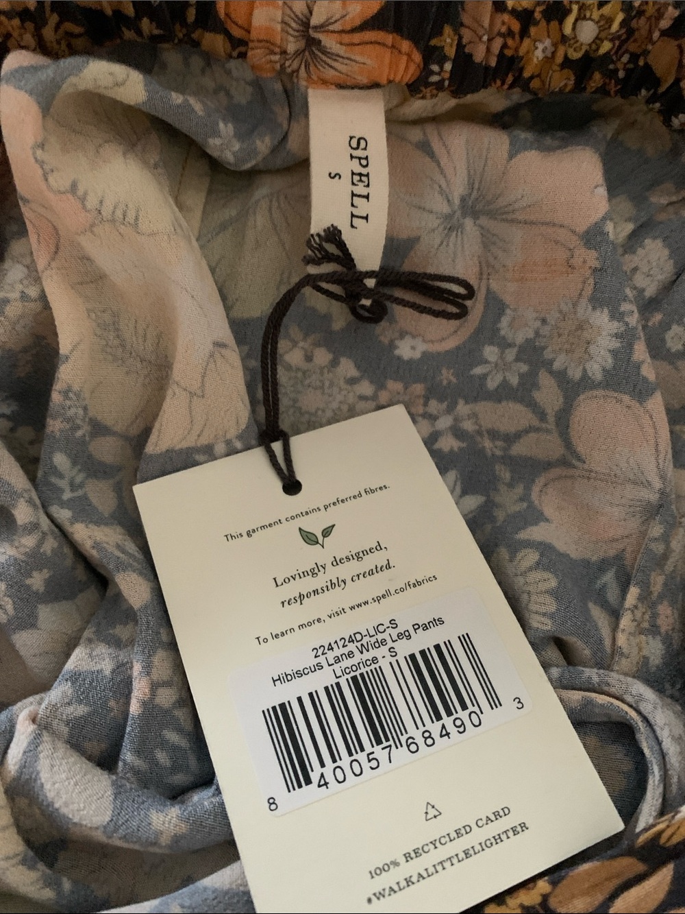 Spell Hibiscus Lane wide leg pants - Picture 3 of 5